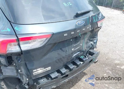 2022 Ford Escape Sel z USA, uszkodzony, nr VIN 1FMCU9H92NUB97841